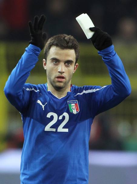 Giuseppe Rossi (Fiorentina), 27 anni, 20 presenze e 15 gol in campionato (media voto 6,78). 29 presenze e 7 gol in Nazionale (15 e 4 gol con Prandelli), assente a Euro 2012 e in Confederations. Epa